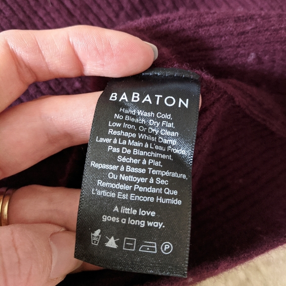 See copy listing / Aritzia babaton kitano knit sweater - Picture 7 of 9